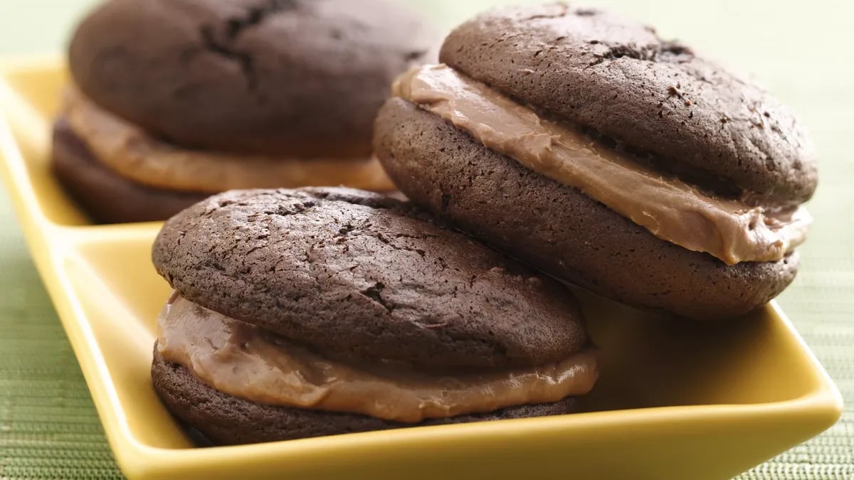 Triple Chocolate Stout Whoopie Pies