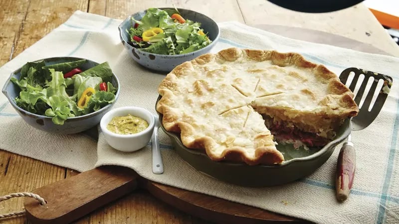 Reuben Pot Pie