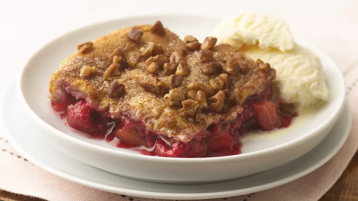 Ruby Raspberry Crescent Cobbler