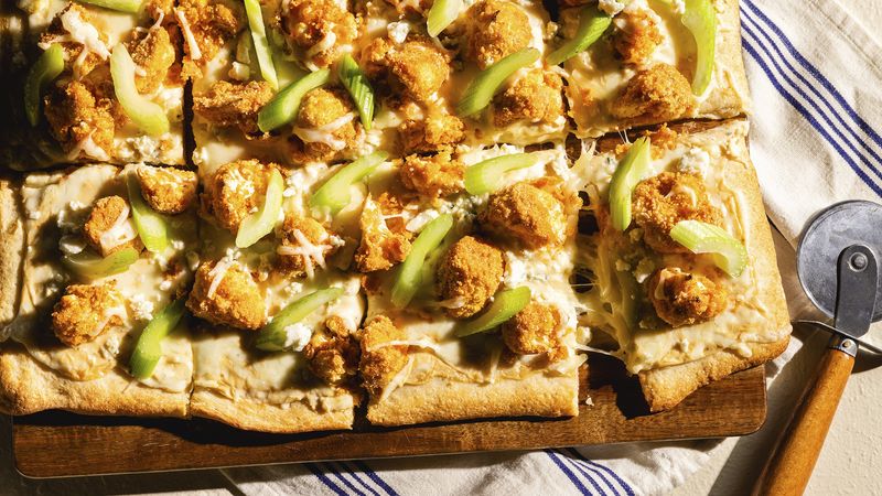 Buffalo Cauliflower White Pizza Recipe - Pillsbury.com