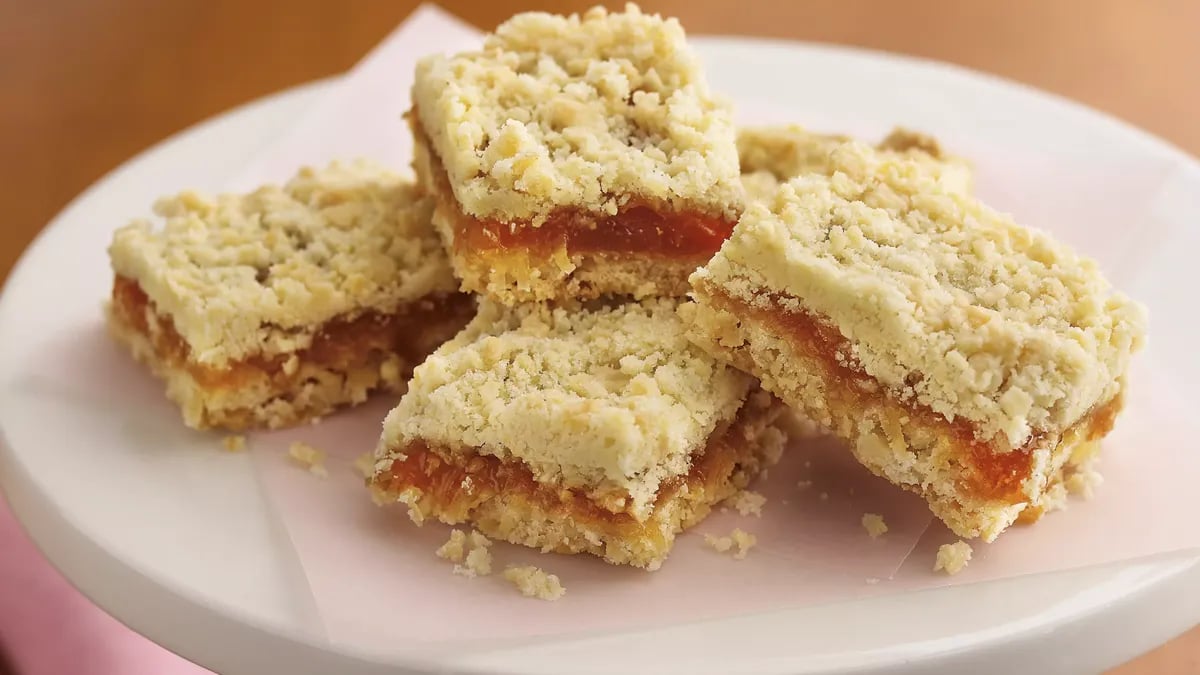 Apricot-Caramel-Coconut Bars