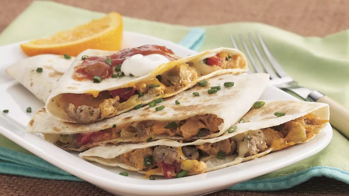 Breakfast Quesadillas