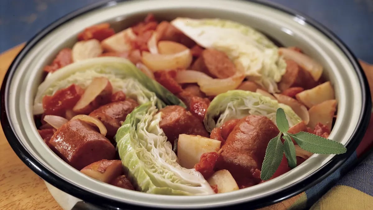 Chunky Sausage and Potato Supper