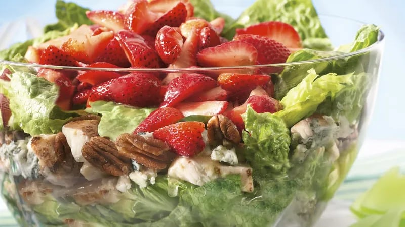 Summer Layered Chicken Salad