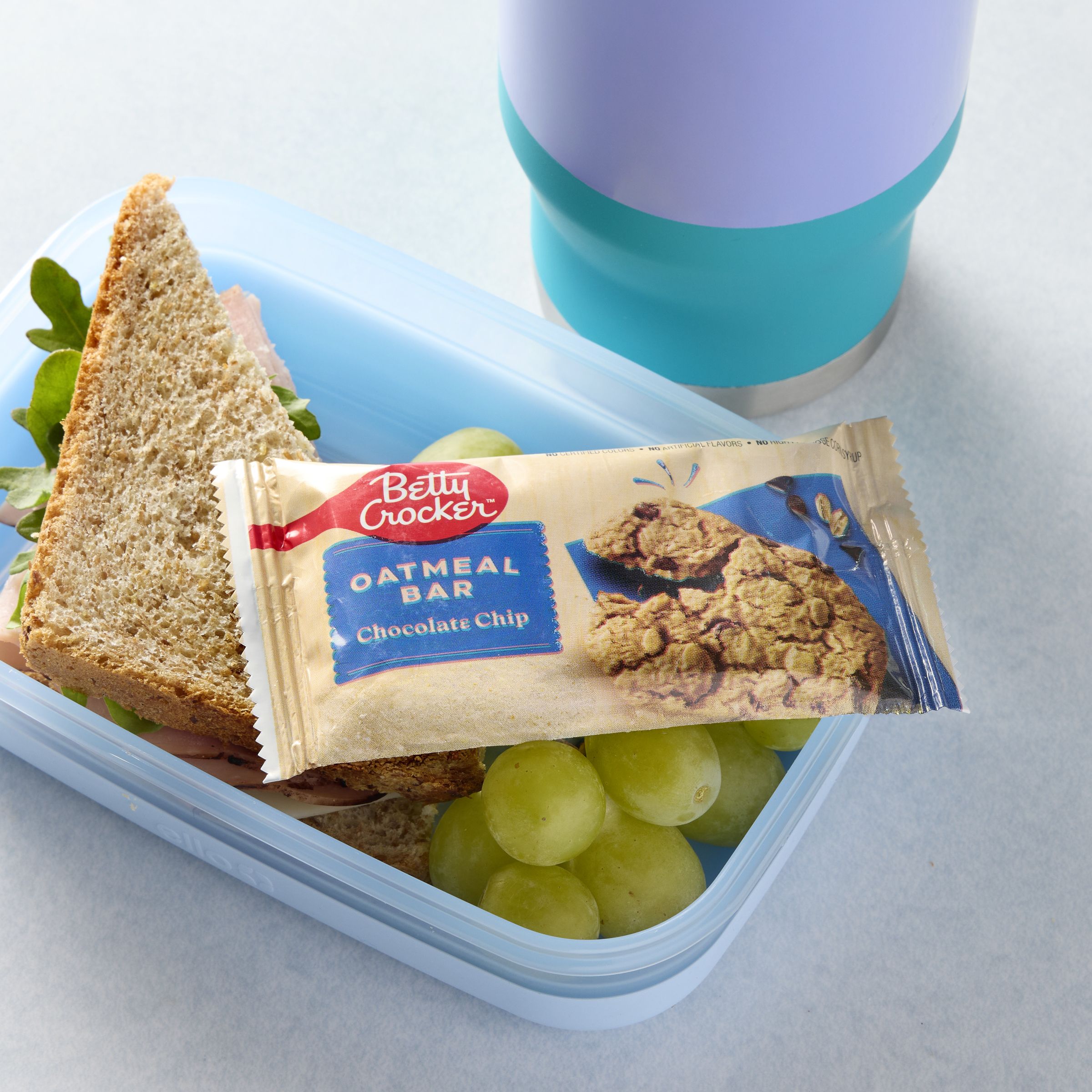  Styled Betty Crocker Oatmeal Bar Single Serve Pouch Chocolate Chip 144/1.24 OZ