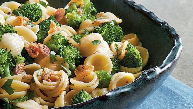 Orecchiette with Broccoli in Garlic Oil