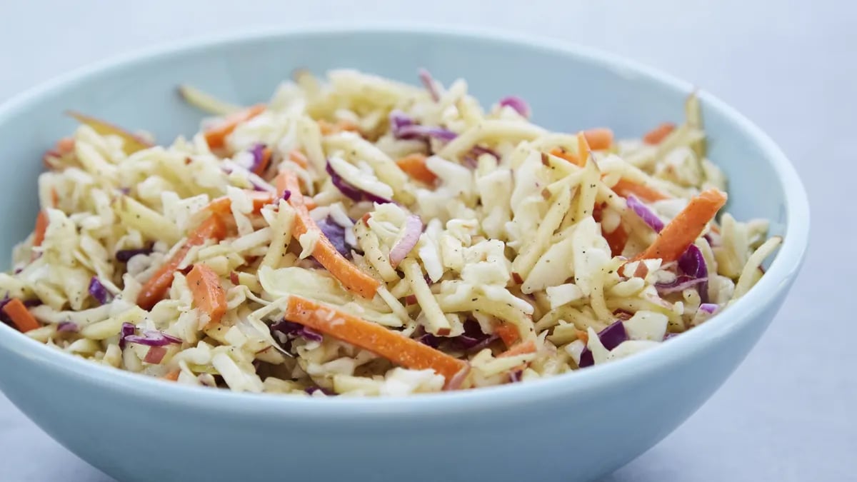 Honey-Dijon Apple Slaw