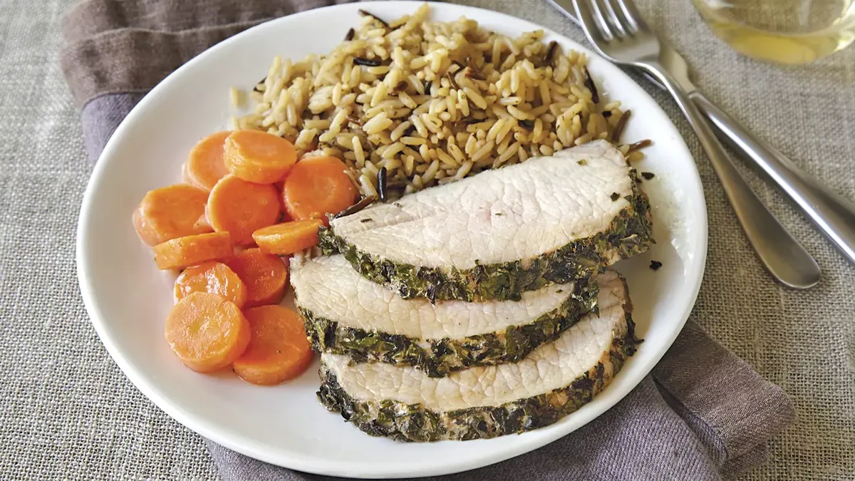 Herbed Pork Loin Roast