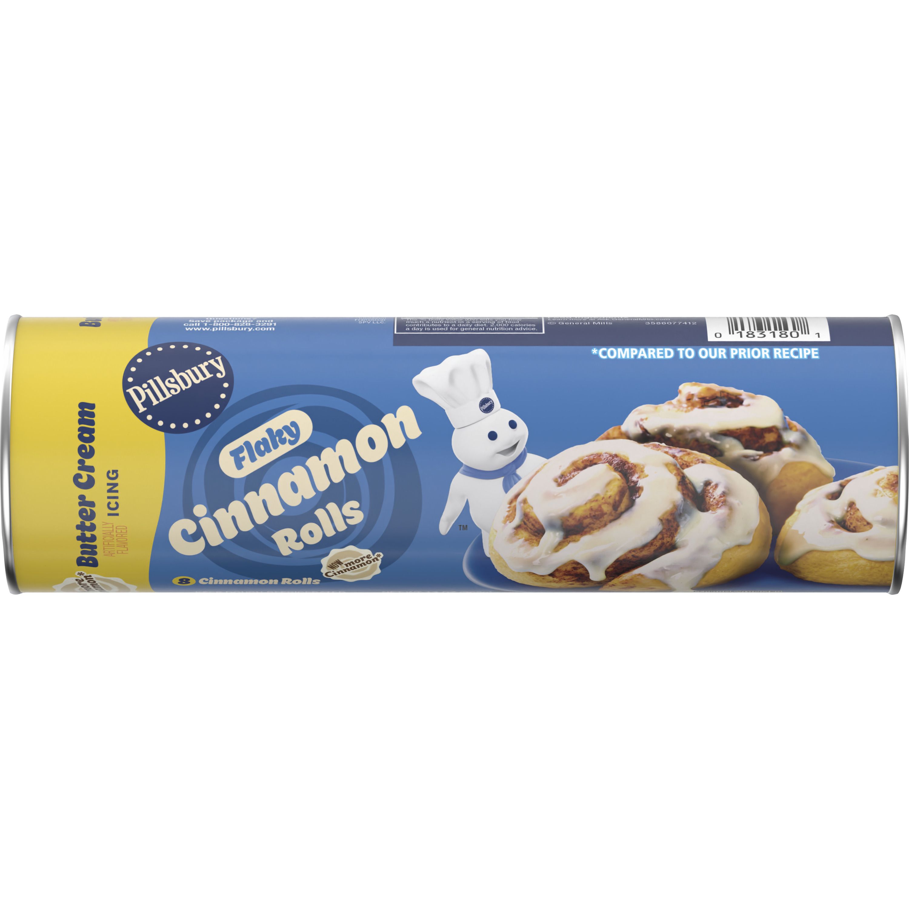 Pillsbury™ Flaky Cinnamon Rolls with Butter Cream Icing - Front