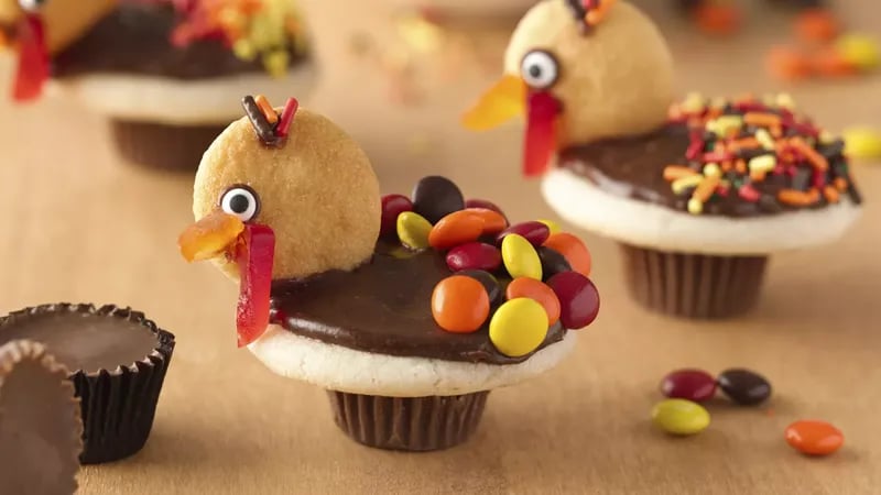 Gobble Gobble Turkey Cookies