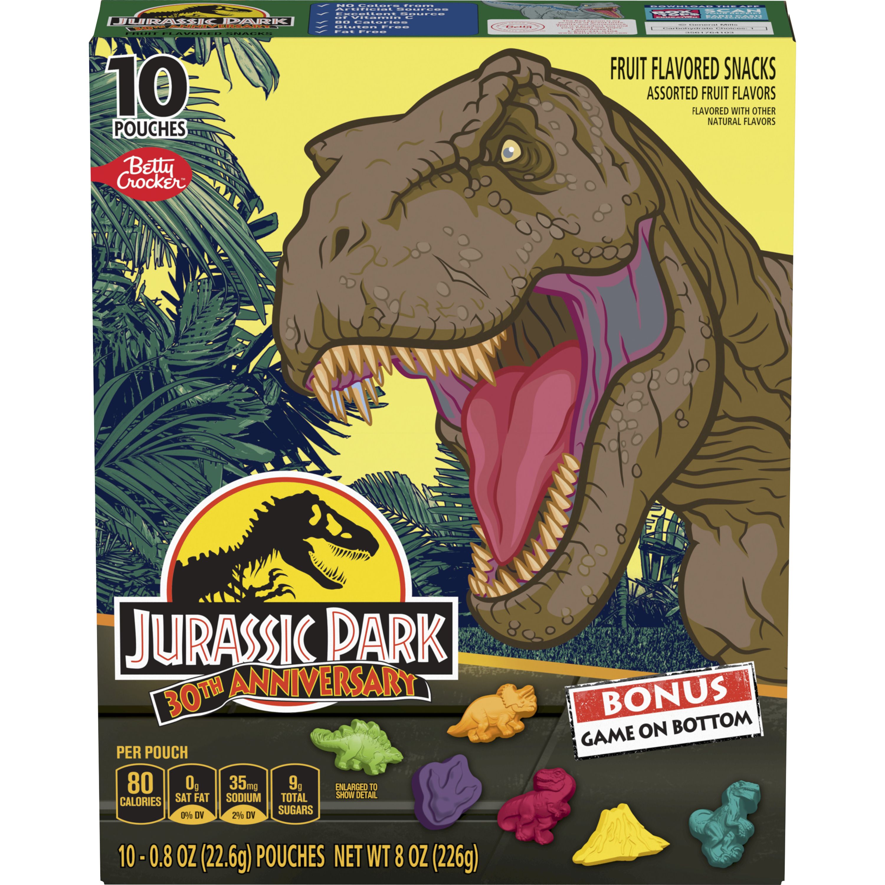Betty Crocker™ Fruit Flavored Snacks Jurassic World