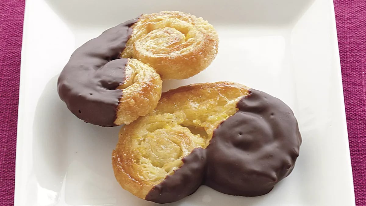 Chocolate-Orange Palmiers