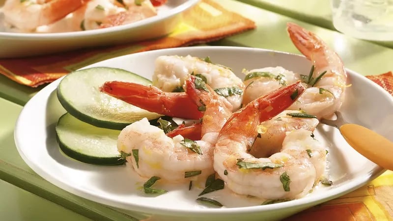 Easy Italian Marinated Shrimp