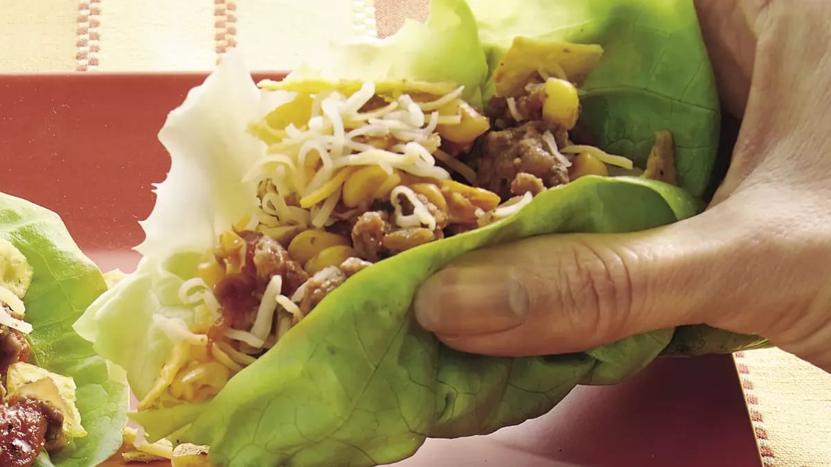 Taco Lettuce Cups