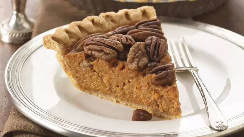 Bourbon-Pecan Sweet Potato Pie