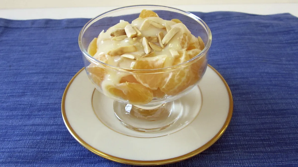 Clementine-Almond Ginger Cream 