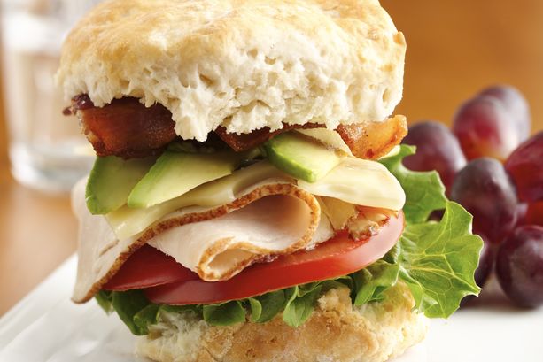 Turkey Avocado Club Sandwich