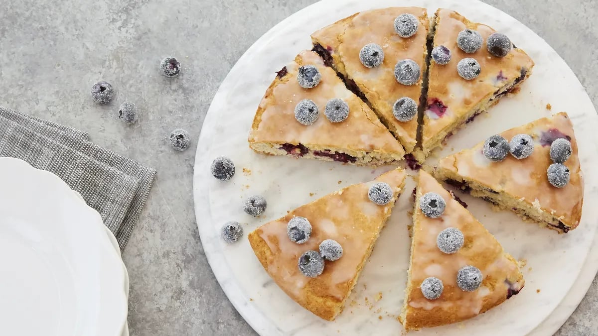 Blueberry-Lemon Coffee Cake