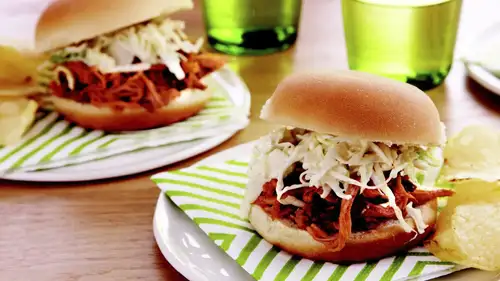Smoked Pork and Slaw Sliders