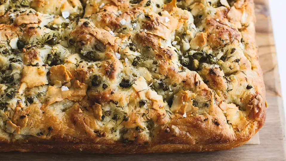 Dill Pickle Focaccia