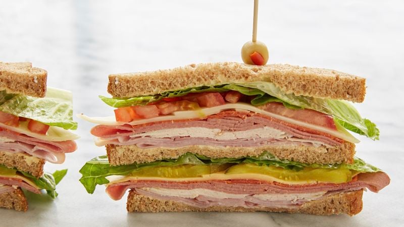 Make-Ahead Sandwich Rolls Recipe - How to Make Turkey Ham Sandwiches