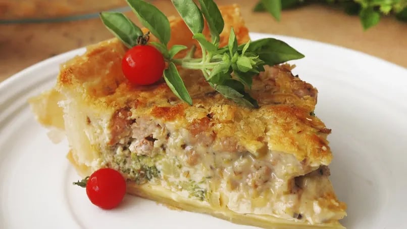 Turkey Chorizo Quiche