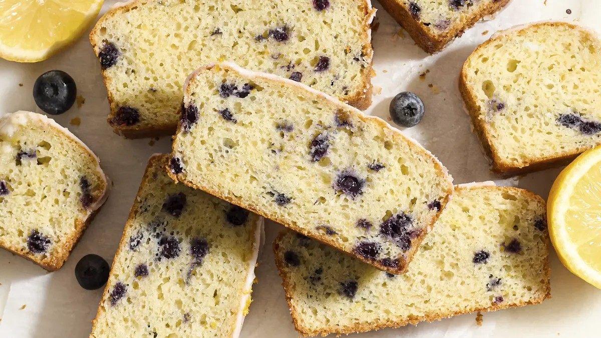 Lemon-Blueberry Muffin Bread