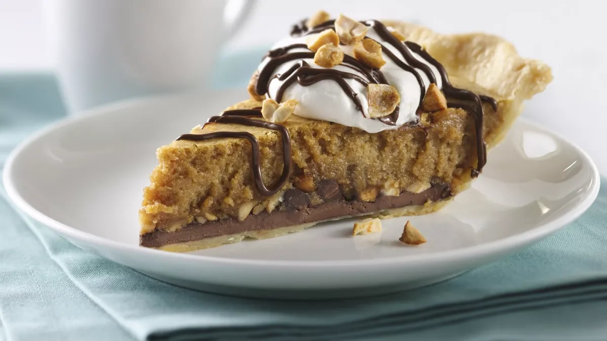 Sweet Chocolate-Peanut Butter Pie