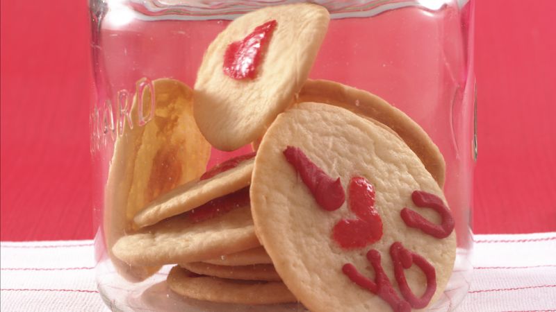 Thumbprint Heart Sugar Cookies