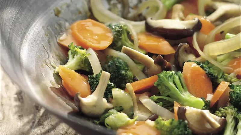 Stir-Fry Broccoli and Carrots