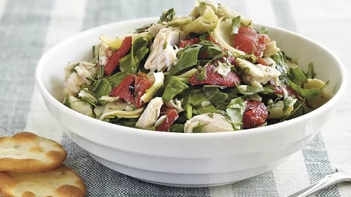 Tuna, Artichoke and Pepper Salad