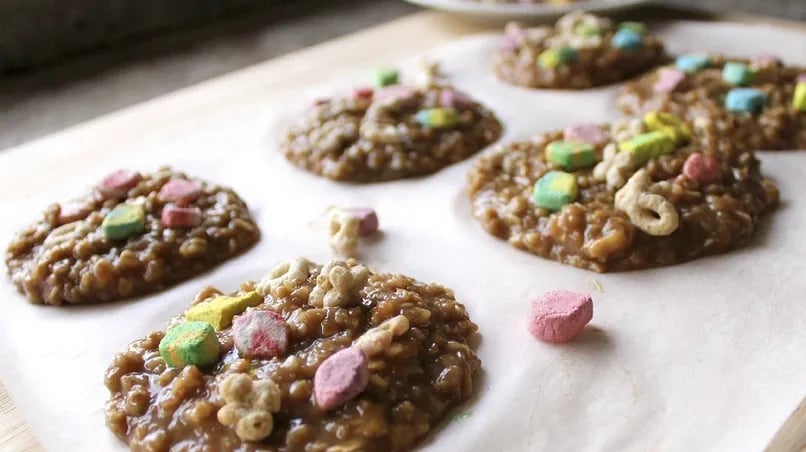 Oatmeal and Lucky Charms™ Cookies