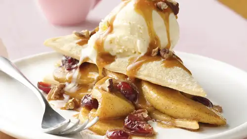 Cranberry-Apple Napoleons