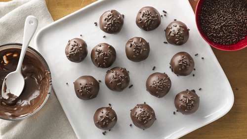 Double Chocolate Nutella™ Cookie Truffles