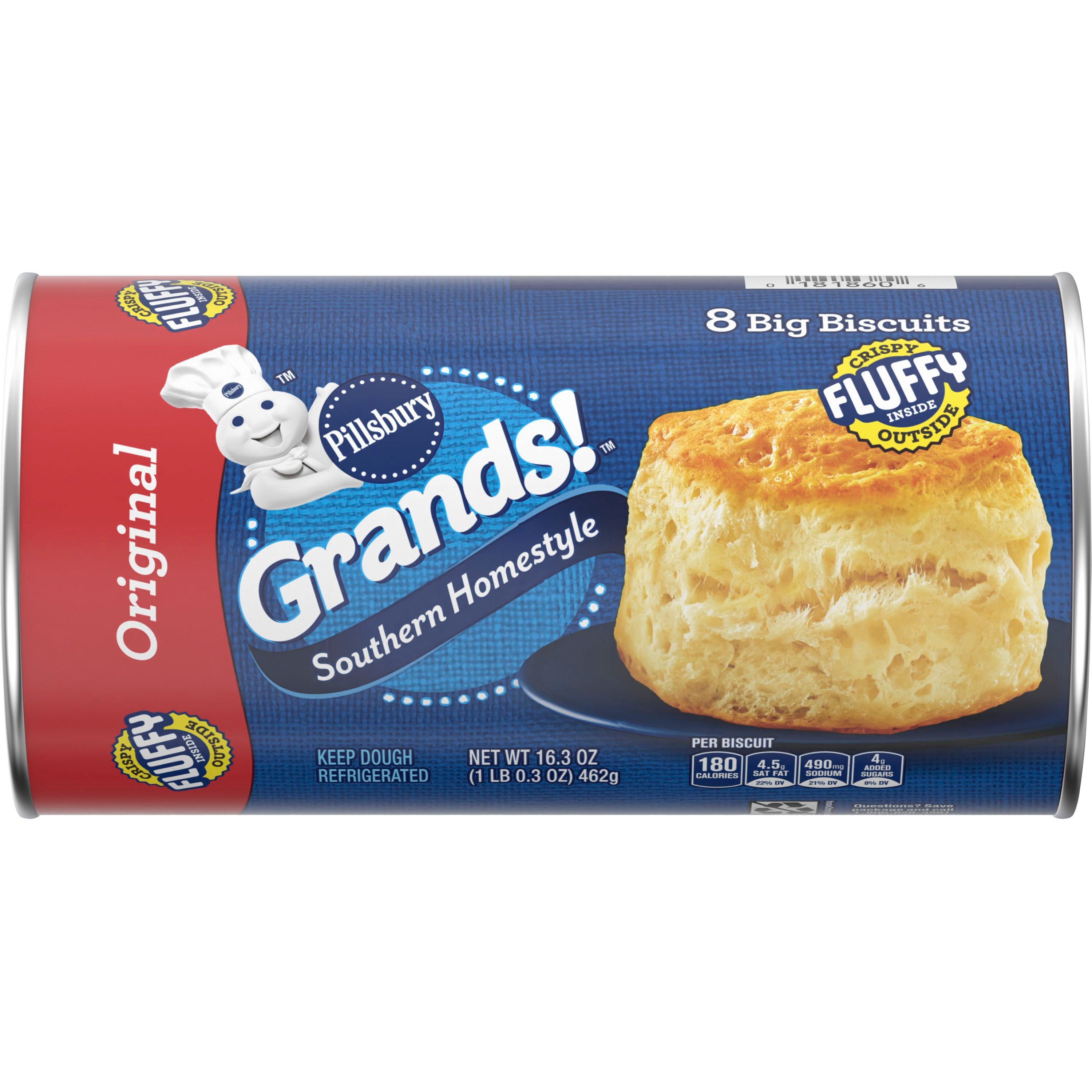 Grands!™ Southern Homestyle Original Biscuits 8 Count - Front