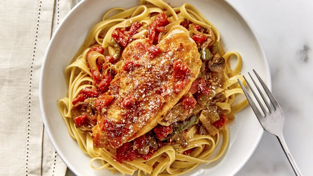 Slow-Cooker Chicken Cacciatore