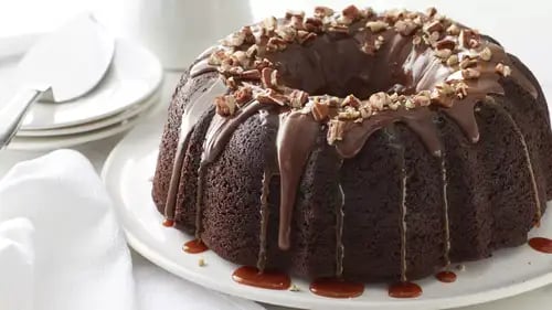 Turtle Bundt Cake