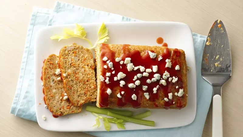 Buffalo Chicken Meatloaf