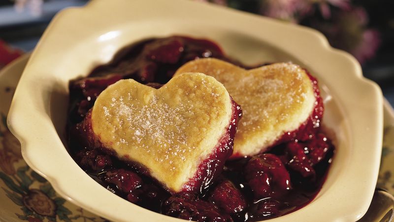 Old-Fashioned Berry Cobbler