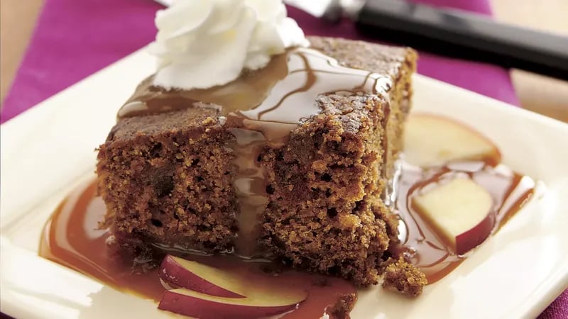 Caramel-Apple Gingerbread