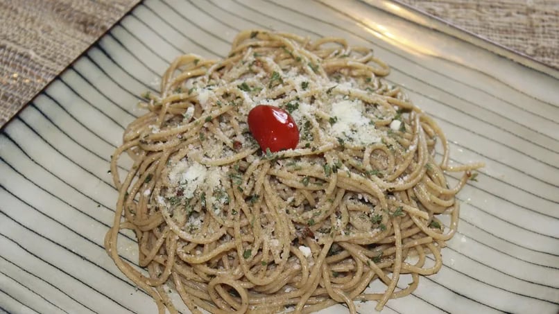 Whole Grain Pasta with Pesto