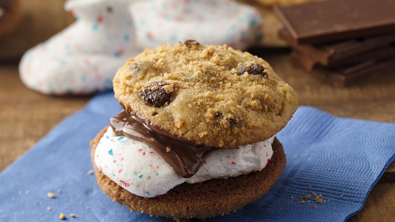 Chocolate Chip Cookie PEEPS® S'Mores
