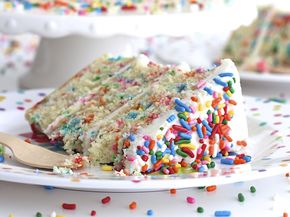 Naked Confetti Cake | Gold Medal Flour US