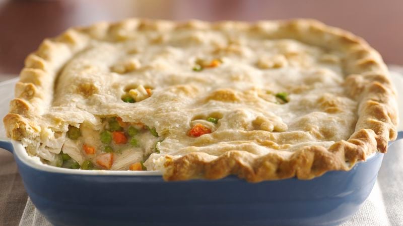 Home-Style Chicken Pot Pie Recipe 
