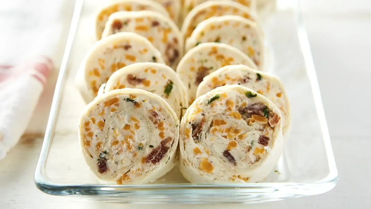 Bacon-Cheddar-Ranch Pinwheels Recipe - BettyCrocker.com