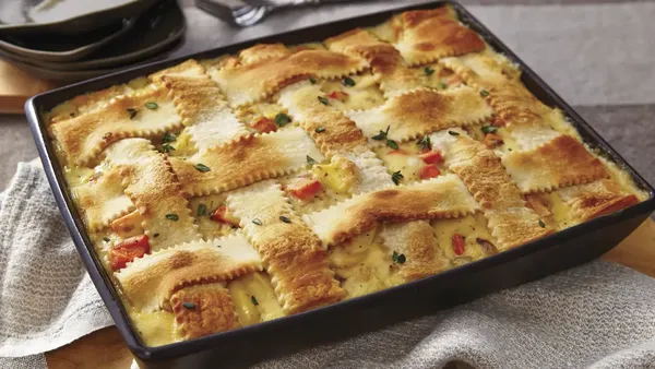 Turkey-Vegetable Pot Pie