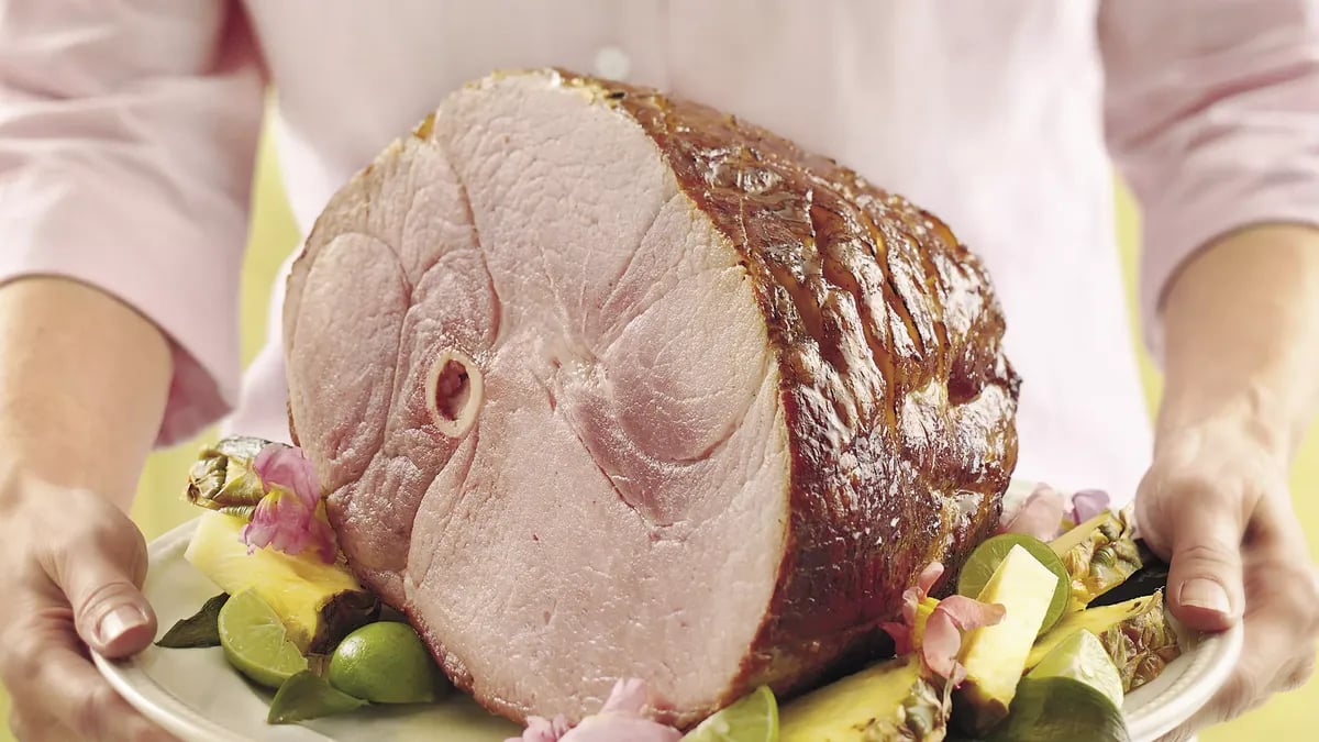 Key Lime-Glazed Ham