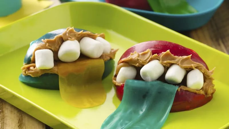 Halloween Monster-Mouth Snacks Recipe - BettyCrocker.com