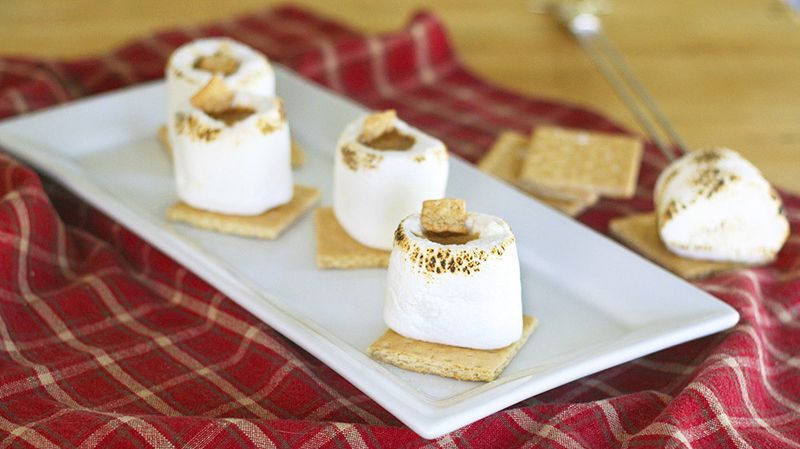 Roasted Marshmallow S’mores Shots