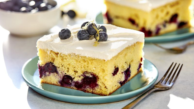 Lemon Blueberry Cake Recipe - BettyCrocker.com